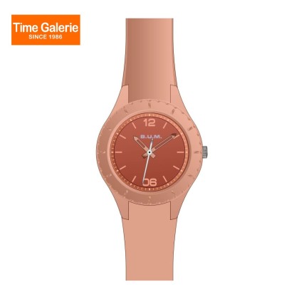 BUM Unisex BUMWB97307 Sports Orange Strap Watch